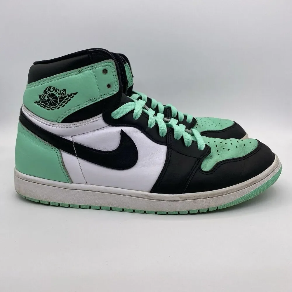 Nike Air Jordan 1 Retro OG High 'Green Glow' Men Sneakers  DZ5485-130  - Size 11